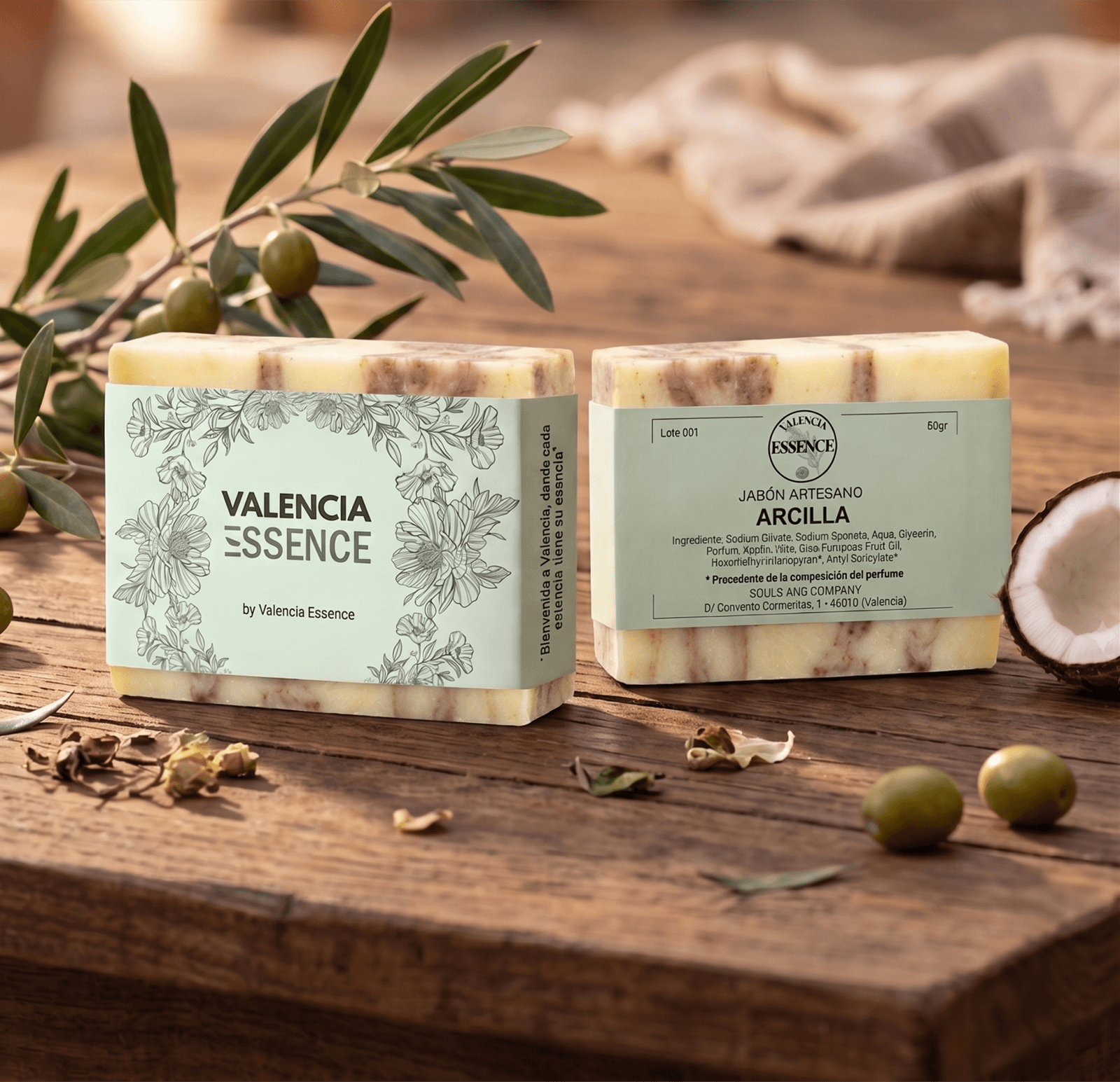Jabón Arcilla Valencia Essence