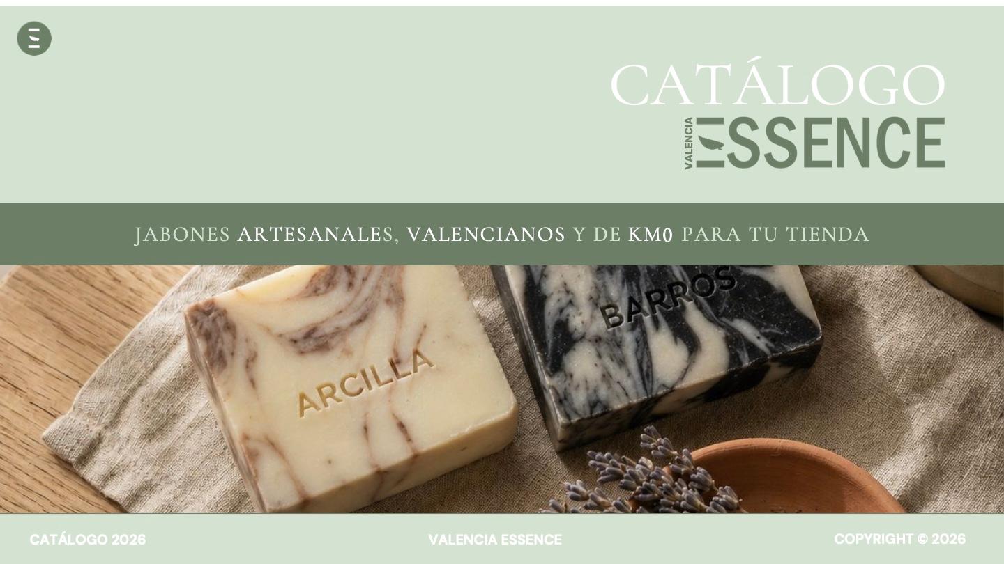 Catálogo B2B 2026 de Valencia Essence